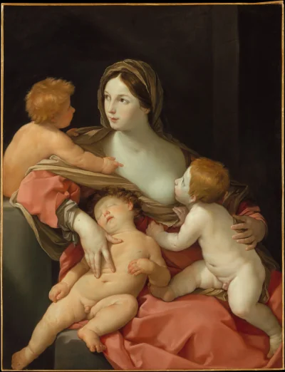 Charity — Guido Reni (1625) — Oil on canvas, Metropolitan Museum of Art, New York, NY