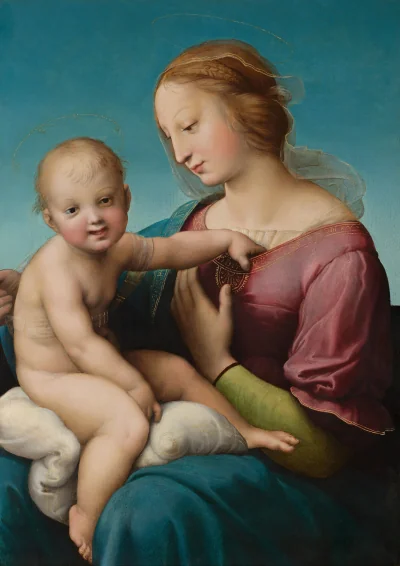 La Madone Niccolini-Cowper — Raphaël (1508) — oil on panel, National Gallery of Art, Washington