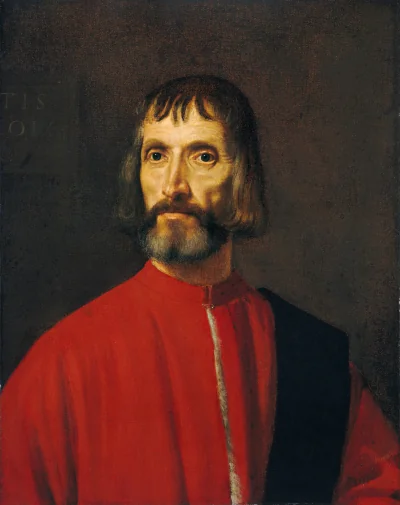 Andrea de' Franceschi — Titien (1550) — oil on canvas, National Gallery of Art, Washington