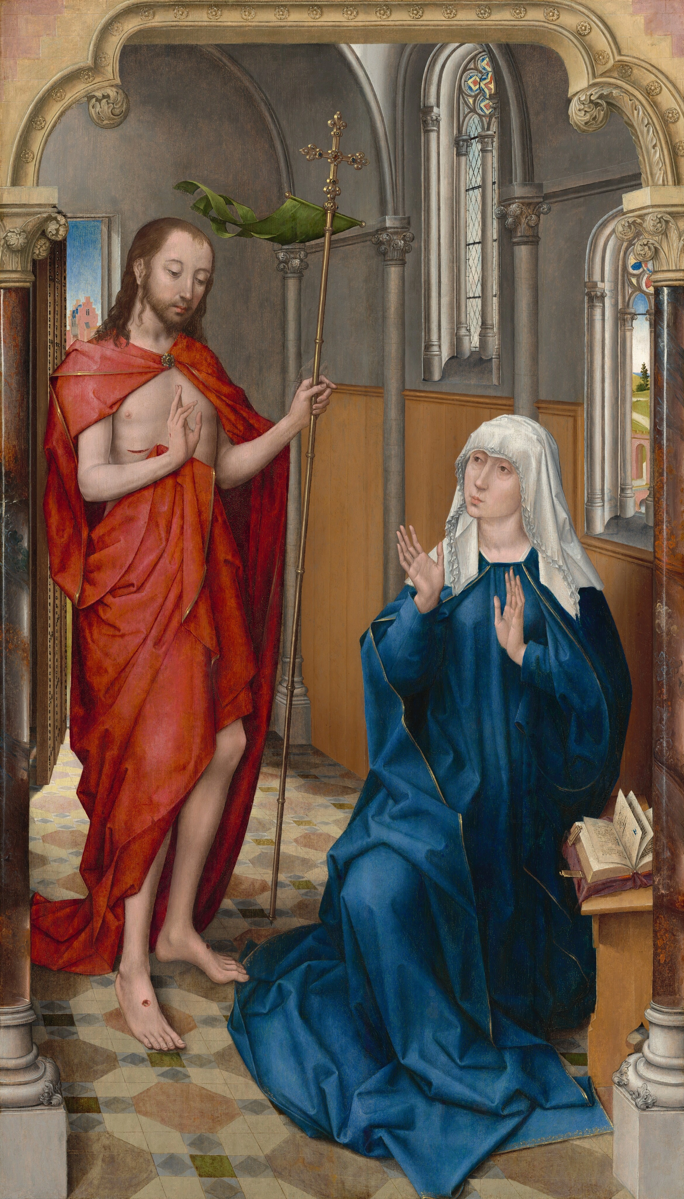 Christ apparaissant à la Vierge