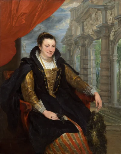 Isabella Brant — Sir Anthony van Dyck (1621) — oil on canvas, National Gallery of Art, Washington