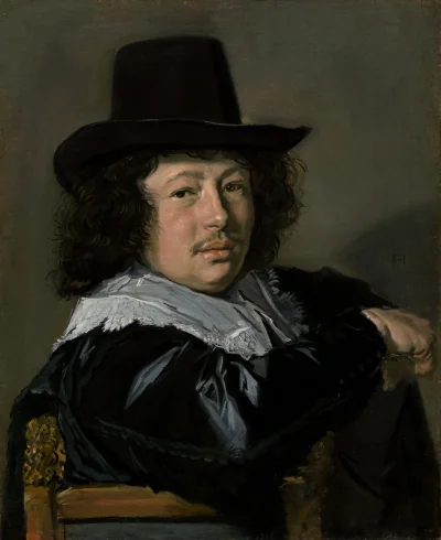 Portrait d'un Jeune Homme — Frans Hals (1646) — oil on canvas, National Gallery of Art, Washington