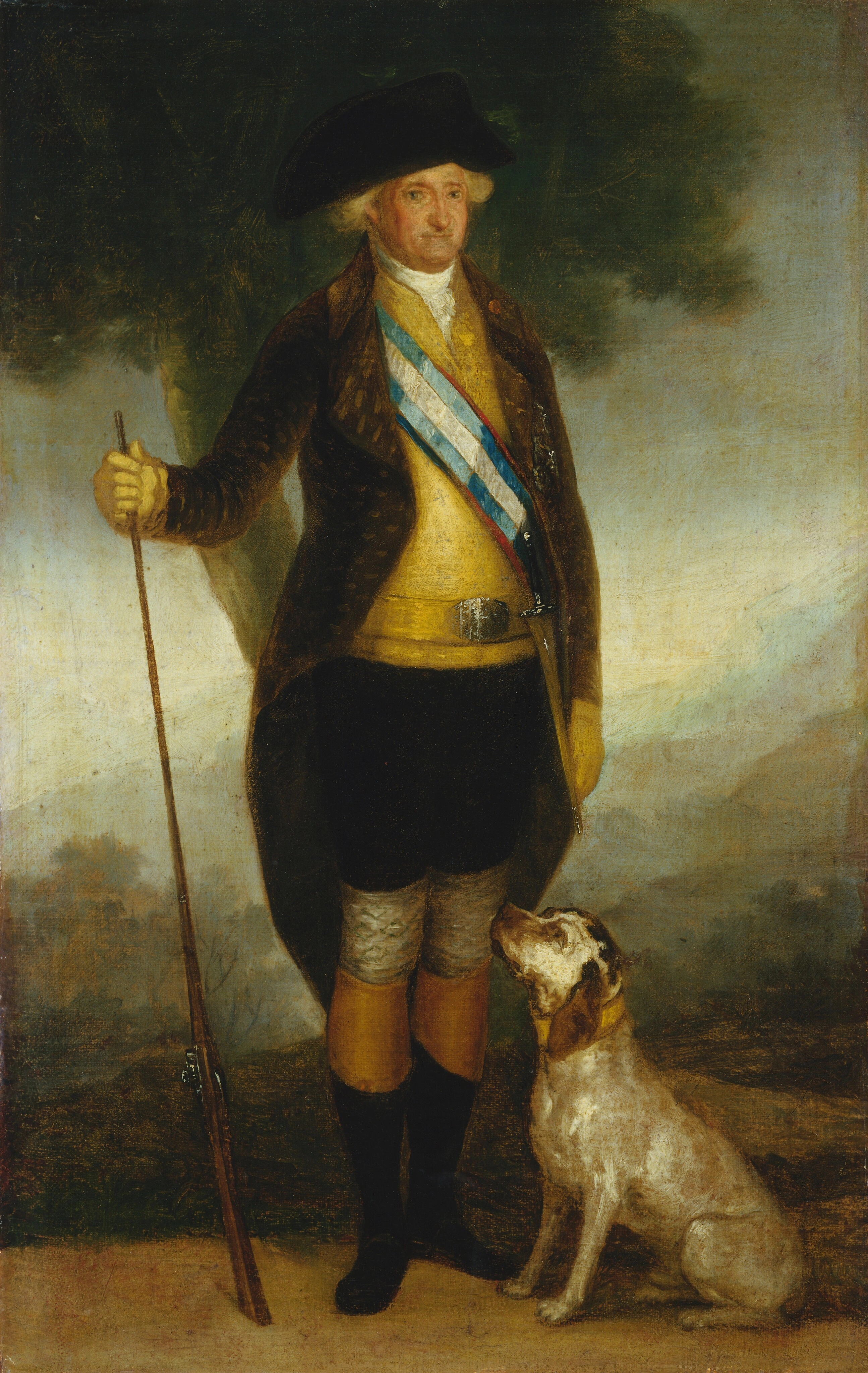 Charles IV d'Espagne en Chasseur