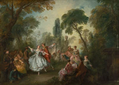 La Camargo dansant — Nicolas Lancret (1730) — oil on canvas, National Gallery of Art, Washington