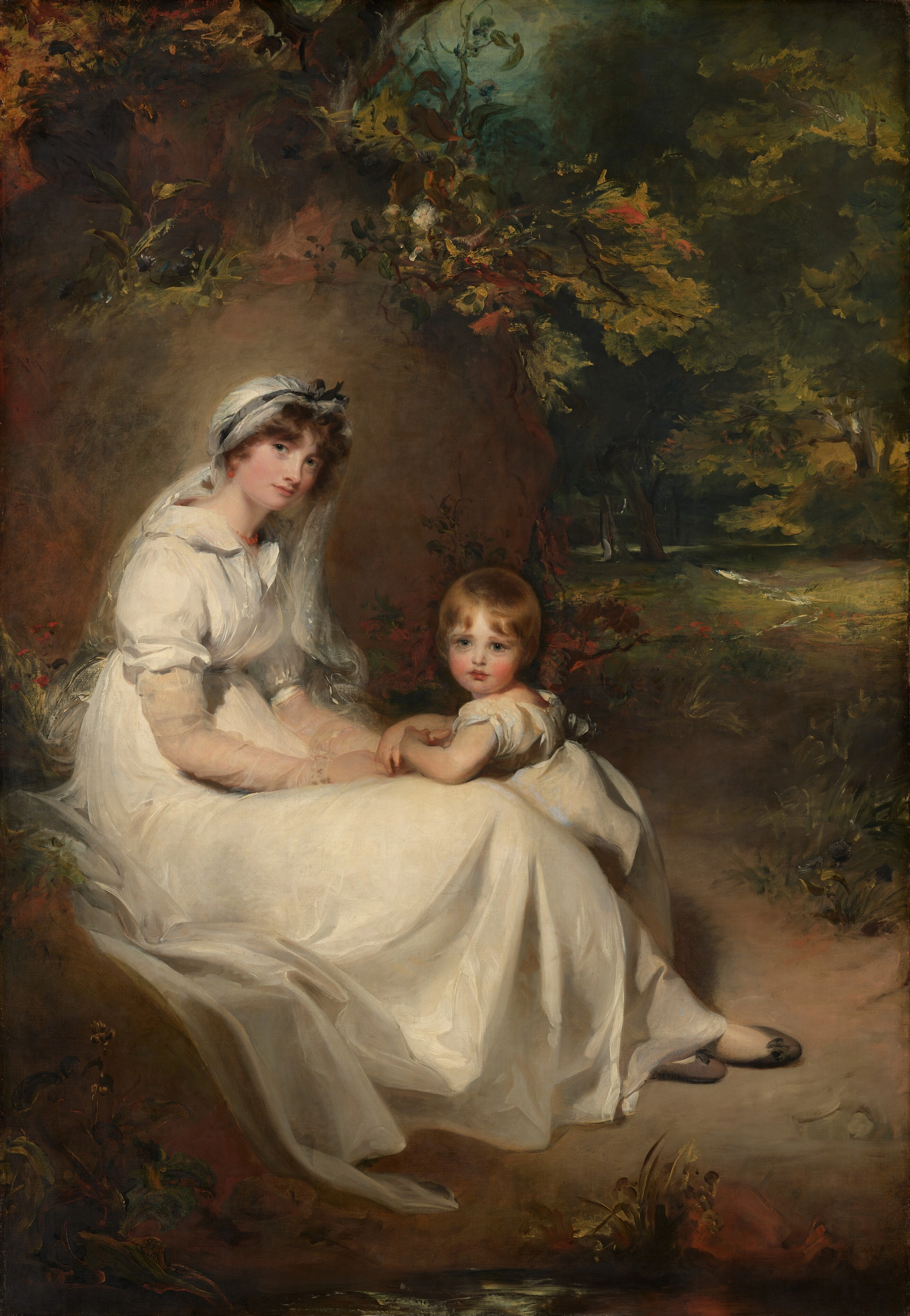 Lady Mary Templetown et Son Fils Aîné