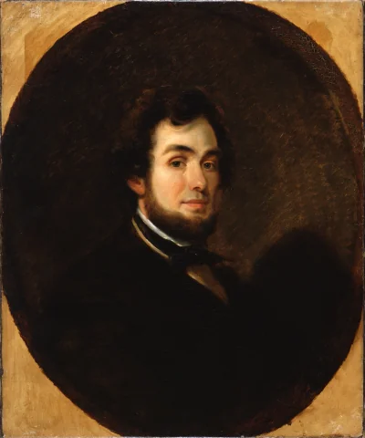 Self-Portrait — Alfred Jacob Miller (1838) — oil on canvas, Walters Art Museum, Baltimore