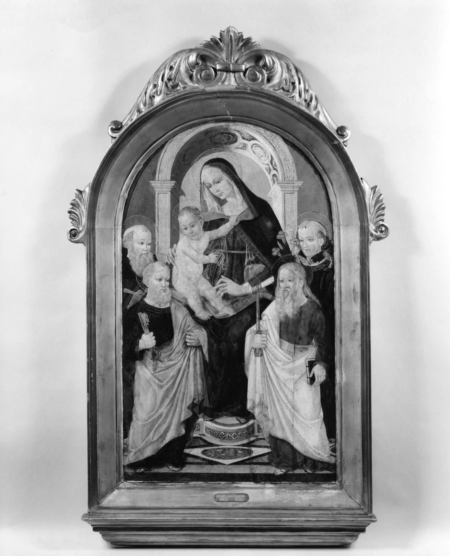 La Vierge à l'Enfant avec quatre saints