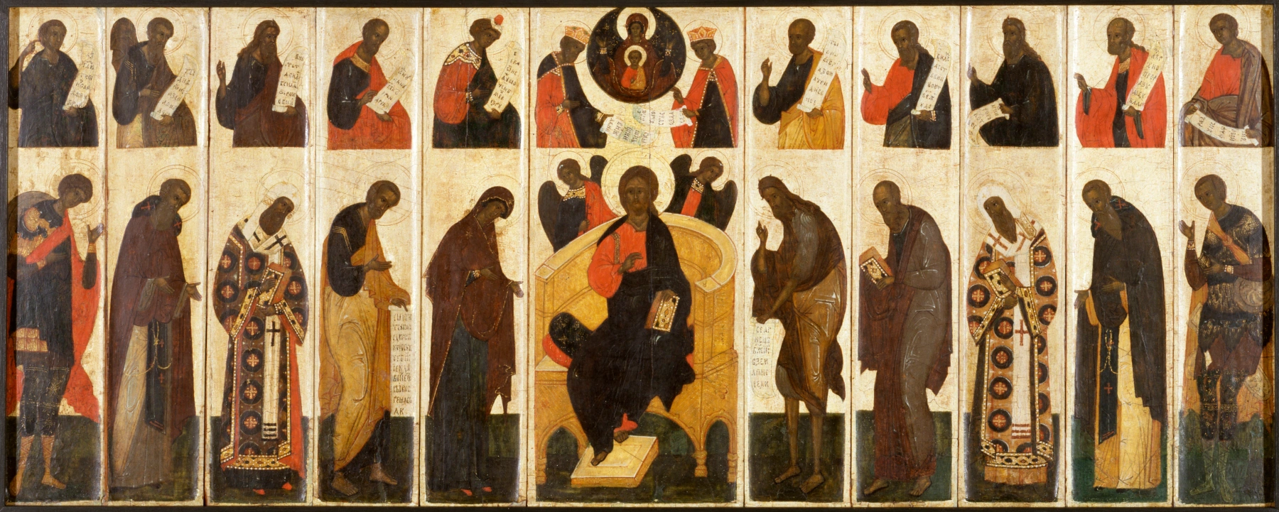 Grande déesis avec prophètes