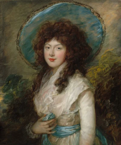 Mademoiselle Catherine Tatton — Thomas Gainsborough (1786) — oil on canvas, National Gallery of Art, Washington