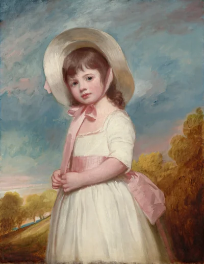 Mademoiselle Juliana Willoughby — George Romney (1781) — oil on canvas, National Gallery of Art, Washington