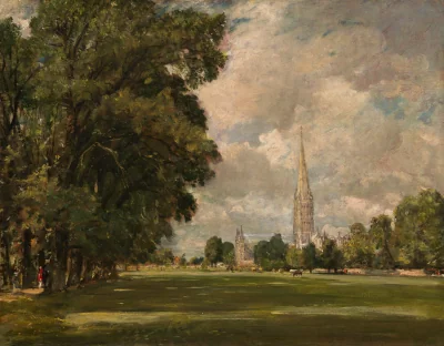 Cathédrale de Salisbury vue de Lower Marsh Close — John Constable (1820) — oil on canvas, National Gallery of Art, Washington