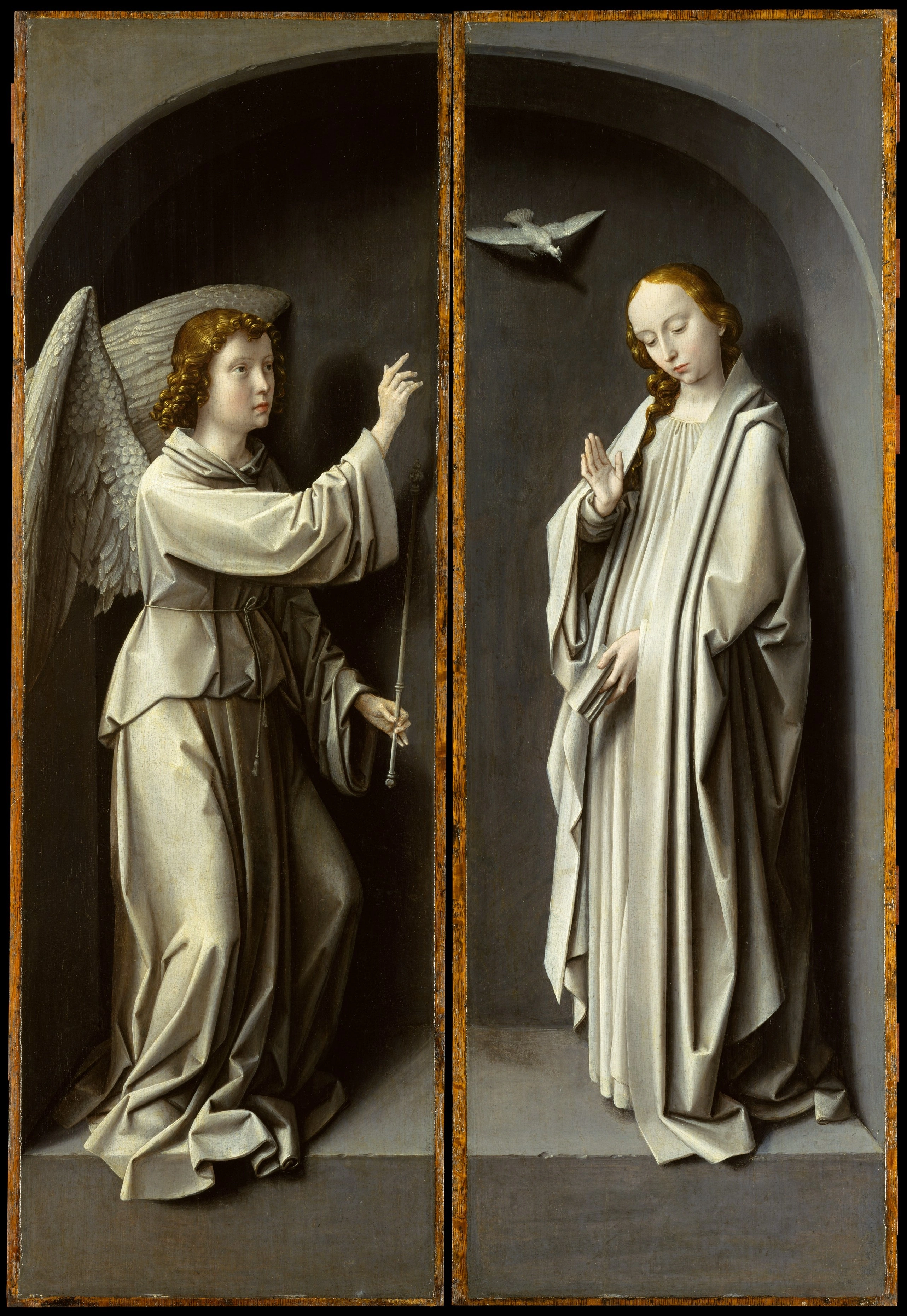 Archange Gabriel ; La Vierge Annonciée