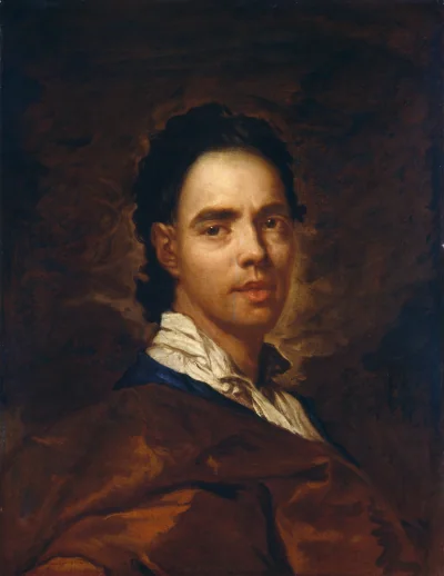 Portrait d'un jeune homme — Giuseppe Ghislandi, called Fra Vittore or Fra Galgario (1720) — oil on canvas, National Gallery of Art, Washington
