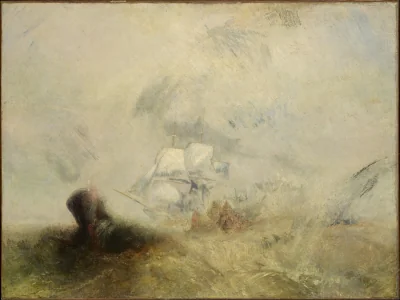 Whalers — Joseph Mallord William Turner (1840) — Oil on canvas, Metropolitan Museum of Art, New York, NY