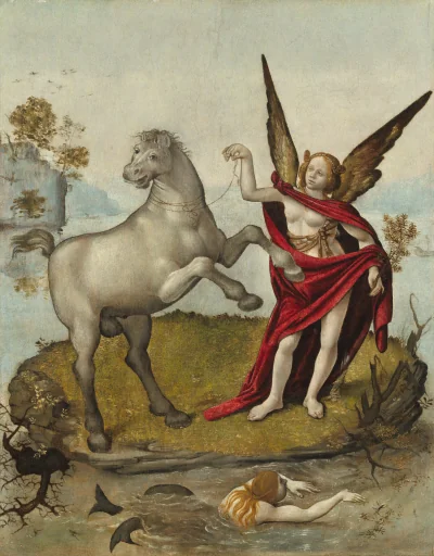 Allegory — Piero di Cosimo (1500) — oil on panel, National Gallery of Art, Washington