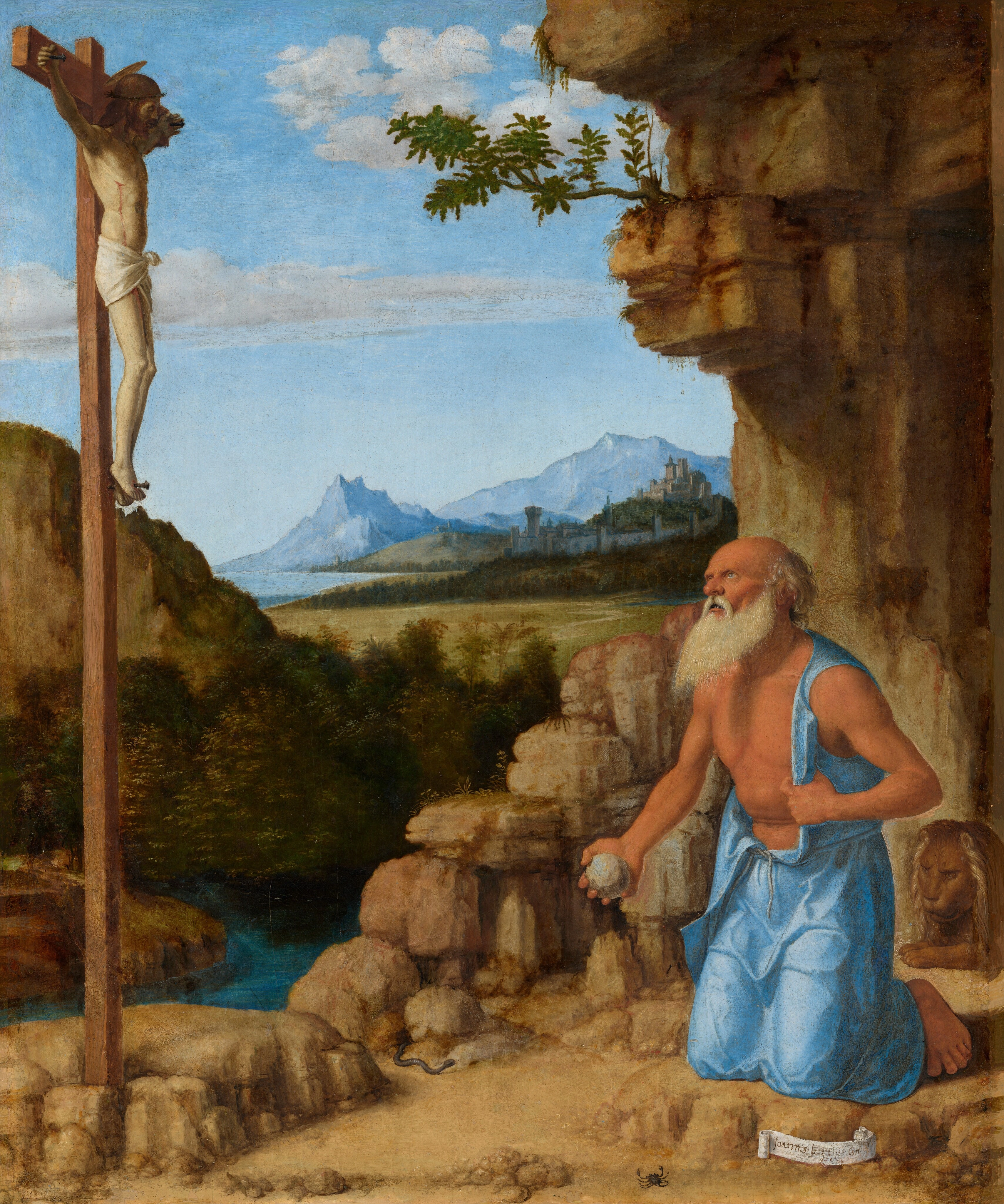 Saint Jérôme dans le désert