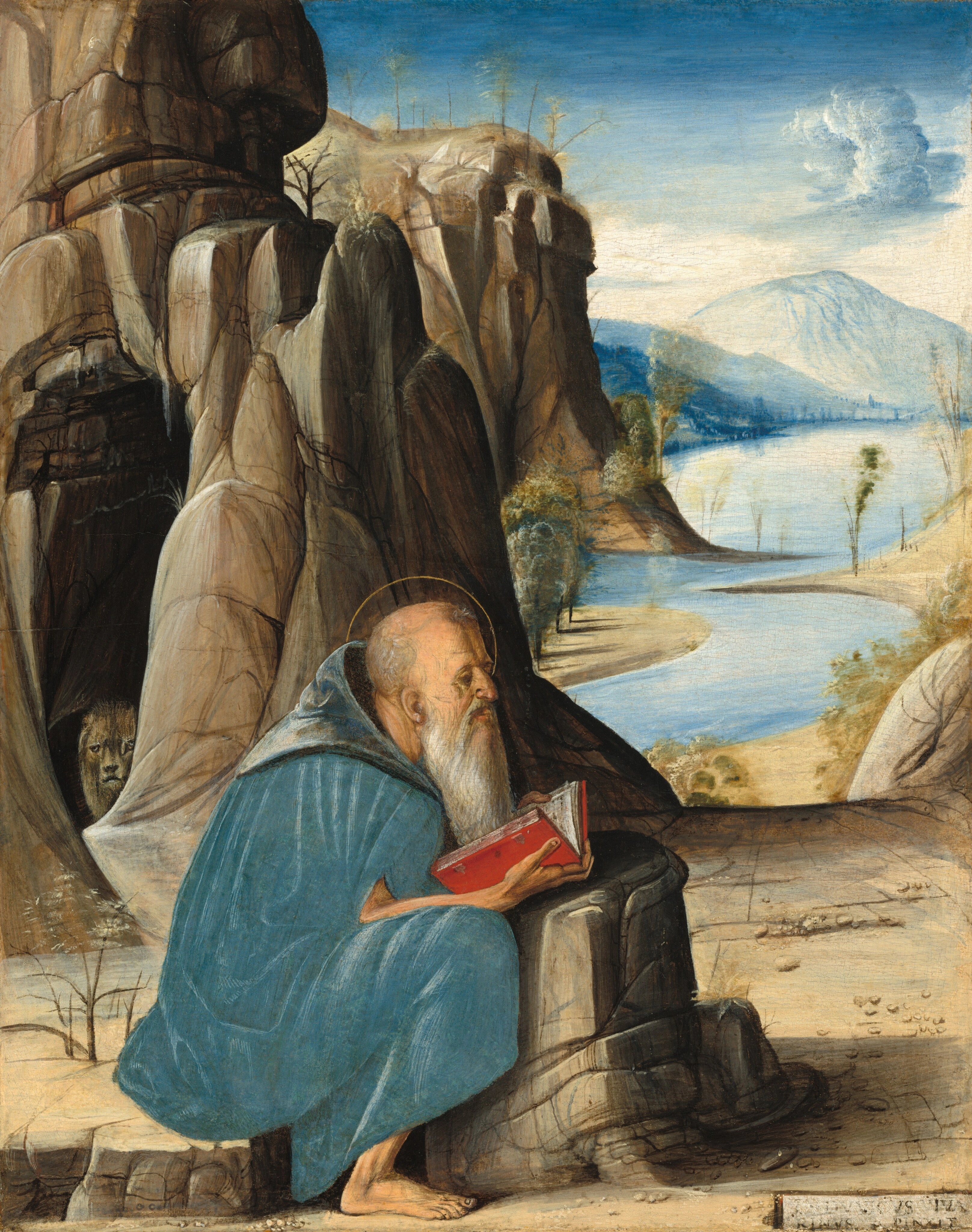 Saint Jérôme lisant