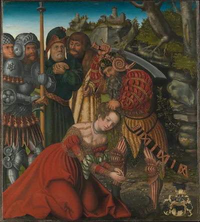 The Martyrdom of Saint Barbara — Lucas Cranach the Elder (1505) — Oil on linden, Metropolitan Museum of Art, New York, NY
