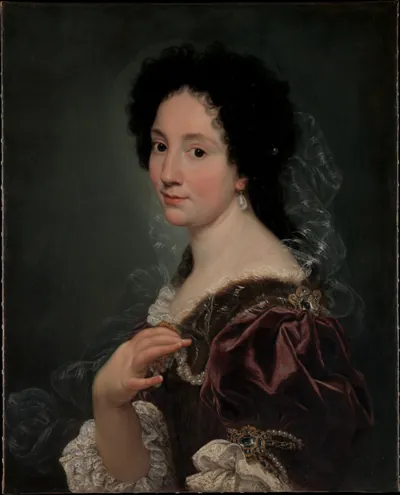 Portrait of a Woman — Giovanni Battista Gaulli (1670) — Oil on canvas, Metropolitan Museum of Art, New York, NY