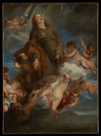 Saint Rosalie Interceding for the Plague-stricken of Palermo — Anthony van Dyck (1624) — Oil on canvas, Metropolitan Museum of Art, New York, NY