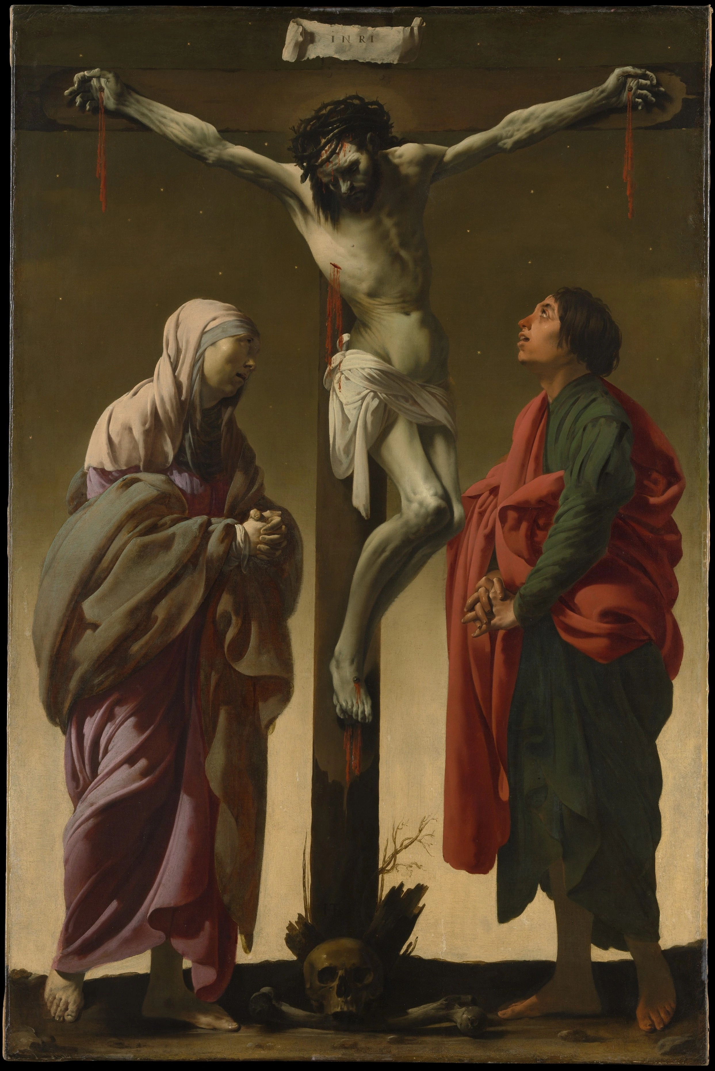 La Crucifixion avec la Vierge et saint Jean
