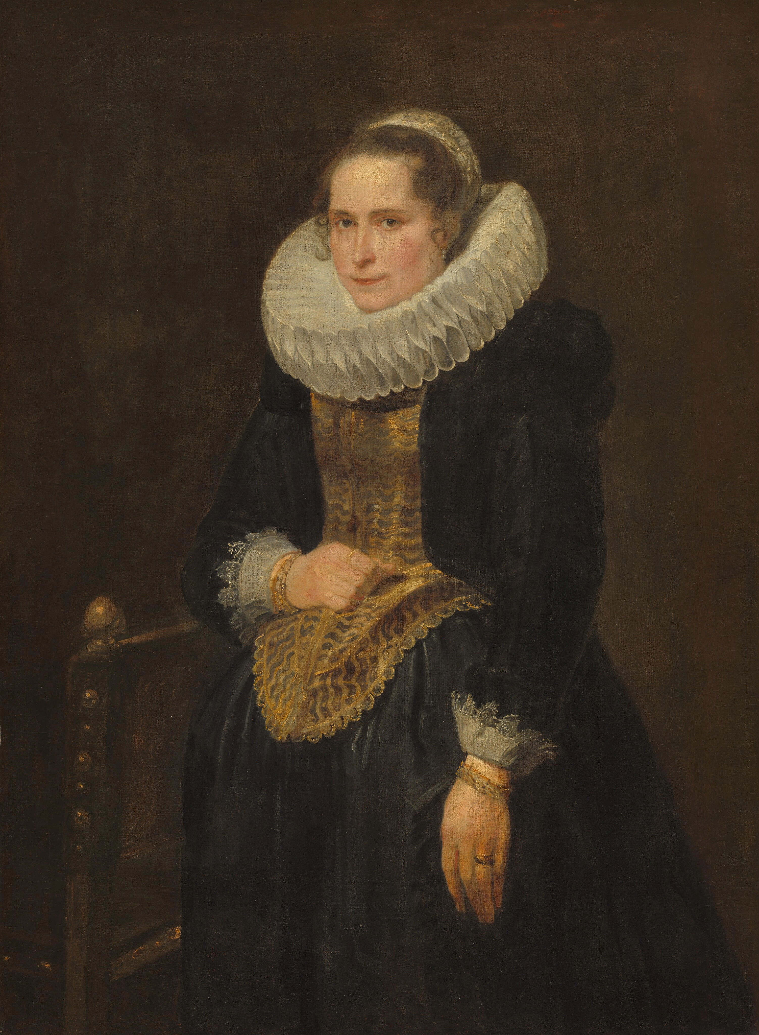 Portrait d'une dame flamande