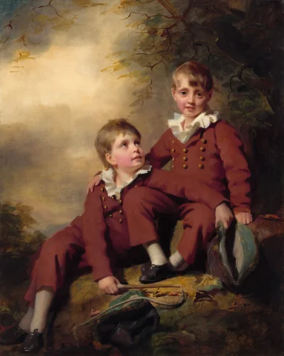 Les enfants Binning — Sir Henry Raeburn (1811) — oil on canvas, National Gallery of Art, Washington