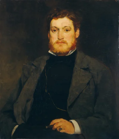 William Gedney Bunce — Frank Duveneck (1877) — oil on canvas, National Gallery of Art, Washington