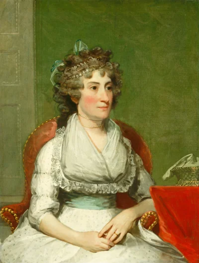 Catherine Yates Pollock (Madame George Pollock) — Gilbert Stuart (1793) — oil on canvas, National Gallery of Art, Washington