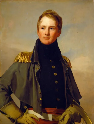 Major Thomas Biddle — Thomas Wilcocks Sully and Thomas Sully (1832) — oil on canvas, National Gallery of Art, Washington