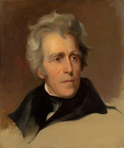 Andrew Jackson — Thomas Sully (1845) — oil on canvas, National Gallery of Art, Washington