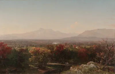 An October Day in the White Mountains — John Frederick Kensett (1854) — oil on canvas, Cleveland Museum of Art