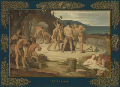 Work — Pierre Puvis de Chavannes (1863) — oil on canvas, National Gallery of Art, Washington