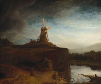 Le Moulin — Rembrandt van Rijn (1645) — oil on canvas, National Gallery of Art, Washington