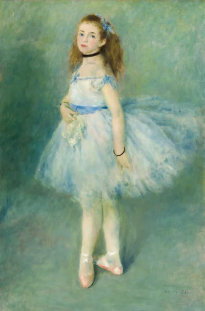 La Danseuse — Auguste Renoir (1874) — oil on canvas, National Gallery of Art, Washington