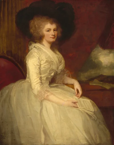 Madame Alexander Blair — George Romney (1787) — oil on canvas, National Gallery of Art, Washington