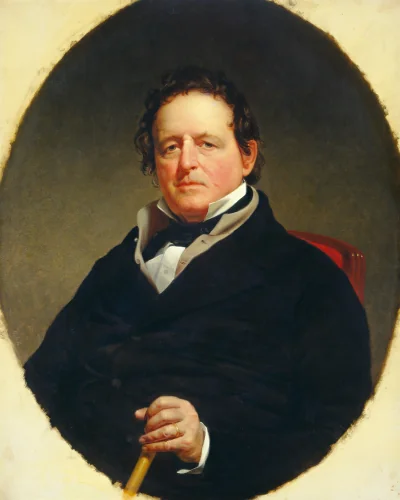 Capitaine Warren Delano — Charles Loring Elliott (1852) — oil on canvas, National Gallery of Art, Washington