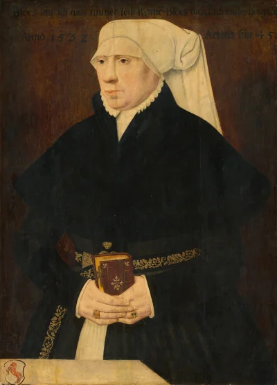 Portrait d'une dame — German 19th Century (1532) — tempera on panel, National Gallery of Art, Washington