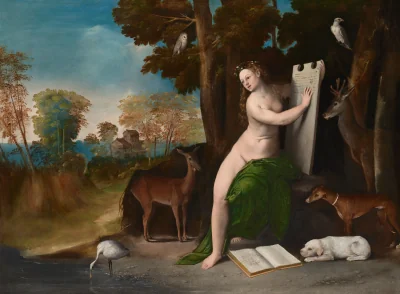 Circé et ses amants dans un paysage — Dosso Dossi (1525) — oil on canvas, National Gallery of Art, Washington