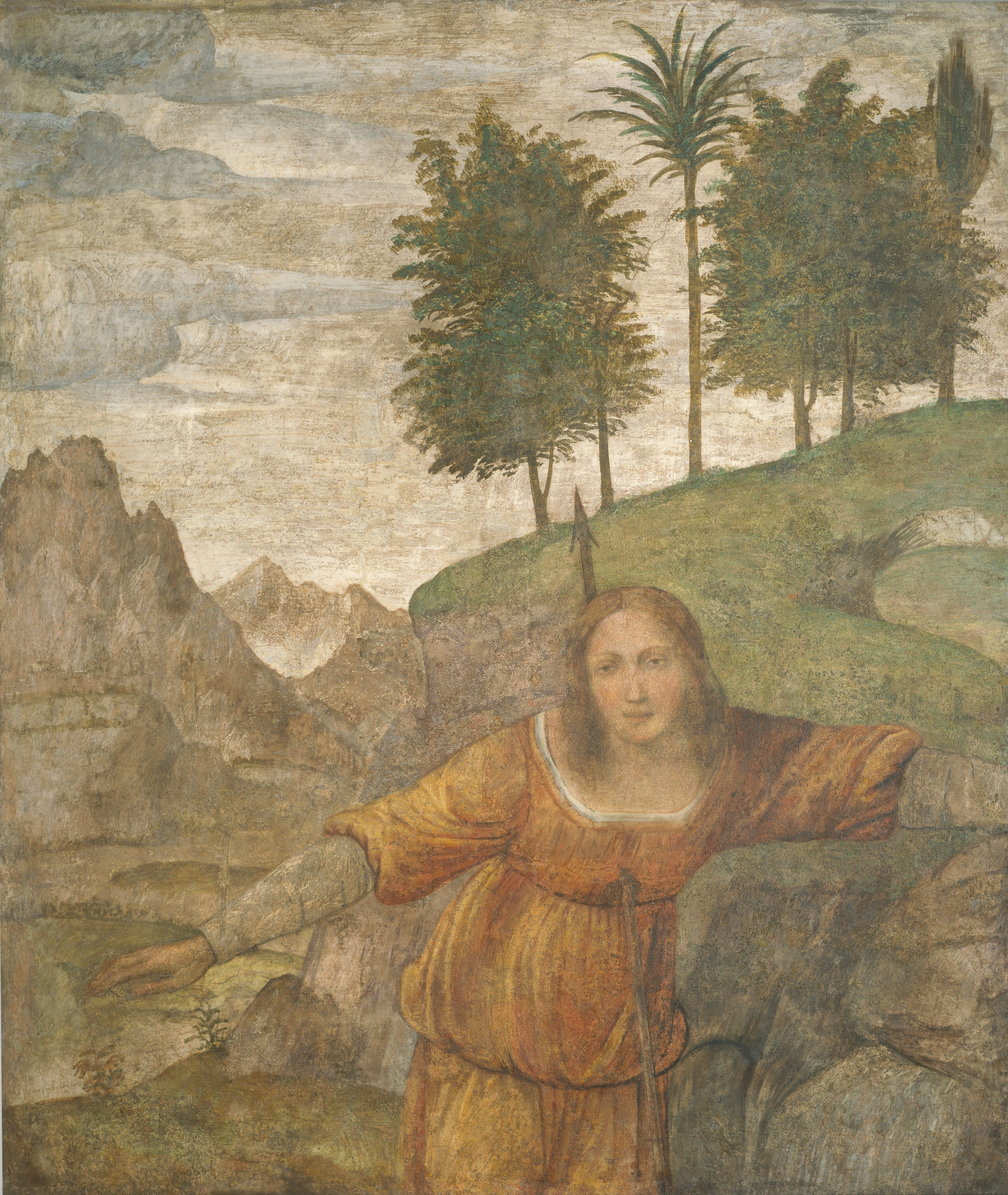 Procris transpercée par le javelot de Céphale