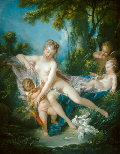 Le Bain de Vénus — François Boucher (1751) — oil on canvas, National Gallery of Art, Washington