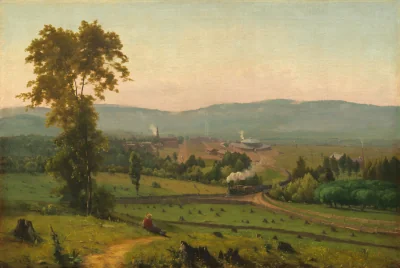 La Vallée de Lackawanna — George Inness (1856) — oil on canvas, National Gallery of Art, Washington