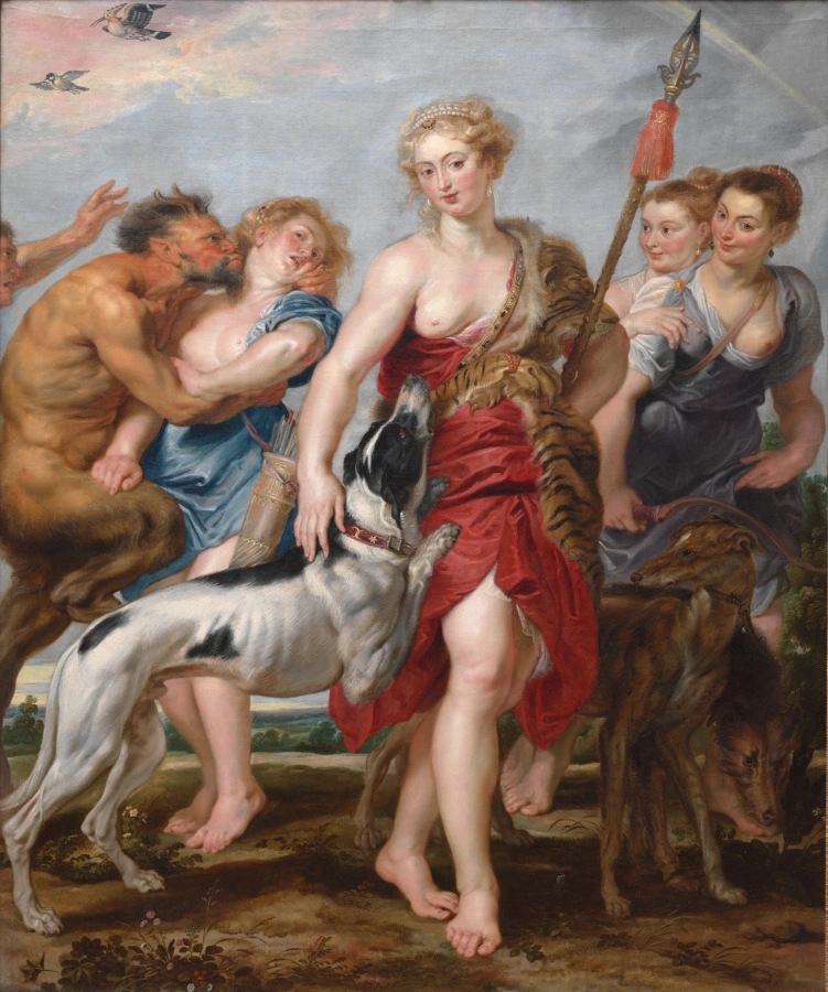 Diane et ses nymphes partant pour la chasse