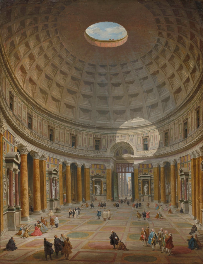 Intérieur du Panthéon, Rome
