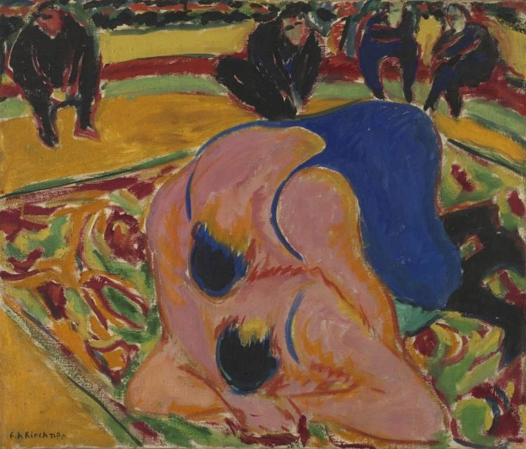 Lutteurs dans un cirque