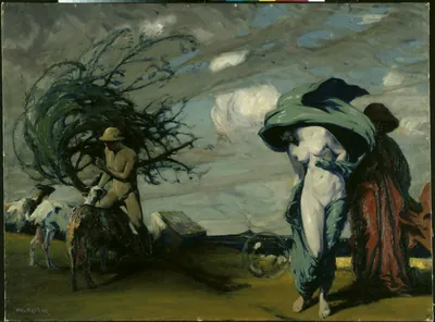 Wisdom and Destiny — Henry Keller (1913) — oil on canvas, Cleveland Museum of Art