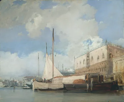 The Doge's Palace, Venice — Richard Parkes Bonington (1826) — oil on millboard, Cleveland Museum of Art