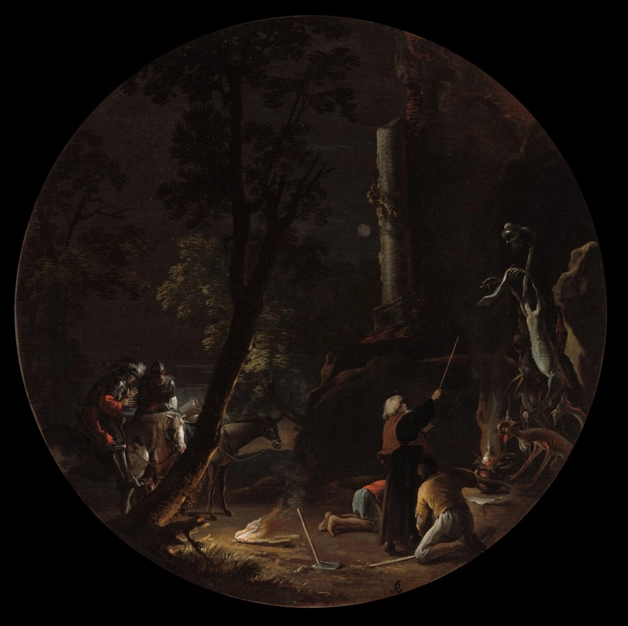 Scènes de sorcellerie : Nuit