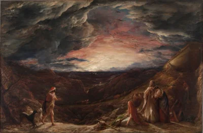 Noé : La Veille du Déluge — John Linnell (1848) — oil on canvas, Cleveland Museum of Art