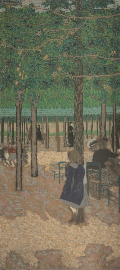 Sous les arbres (tiré de « Les Jardins publics »)